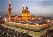 نامجو:گنبد حرم امام حسین(ع) تا پایان سال آبکاری و نصب میشود