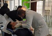 ارائه خدمات دندانپزشکی رایگان در اردوی جهادی الیگودرز