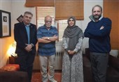 دیدار با زنجانپور و محجوبی در روز پدر