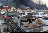 خسارت بدنه خودروهای بندر رجایی تا فردا پرداخت شود