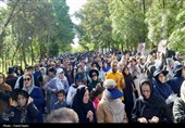 زنجانیها با پیادهروی پرشورشان "فتح خرمشهر" را گرامی داشتند