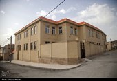 افتتاح سرای محله فیض آباد در کرمانشاه