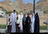 صعود حجاج اردبیلی به قله جبل النور