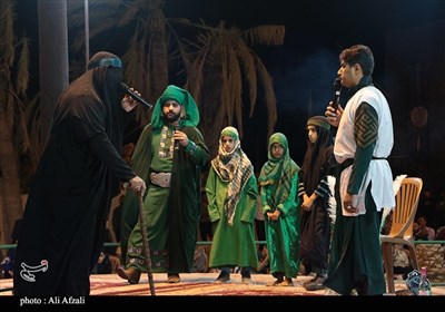 تعزیه‌خوانی یزدی‌ها در سوگواره ملی تعزیه ده‌زیار 